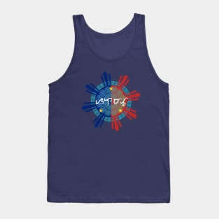 Baybayin word Salamat (Thank you) Tank Top